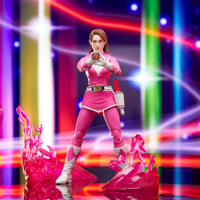 Pink Ranger Mighty Morphin Power Rangers Lightning Collection Remastered (MMPR) Figur von Hasbro