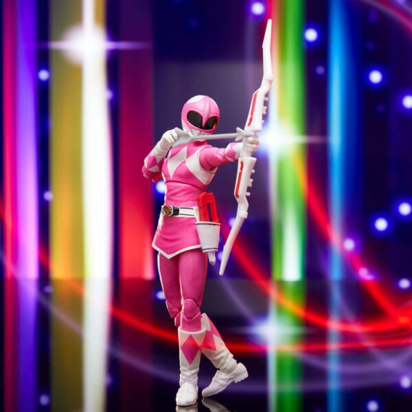 Pink Ranger Mighty Morphin Power Rangers Lightning Collection Remastered (MMPR) Figur von Hasbro