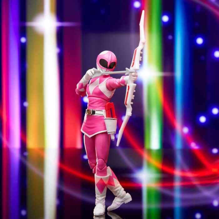 Pink Ranger Mighty Morphin Power Rangers Lightning Collection Remastered (MMPR) Figur von Hasbro