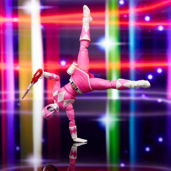 Pink Ranger Mighty Morphin Power Rangers Lightning Collection Remastered (MMPR) Figur von Hasbro