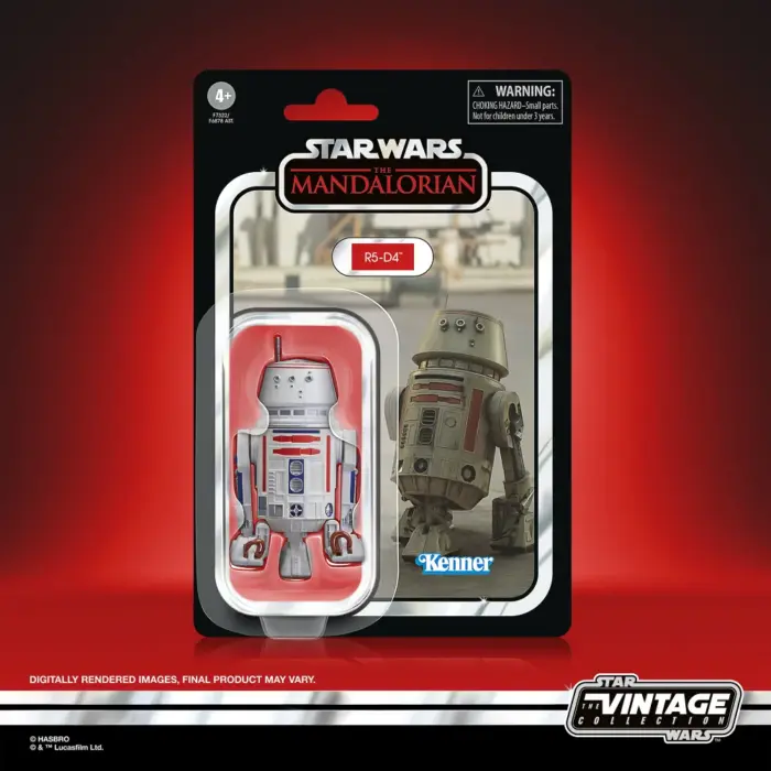 R5-D4 Star Wars Vintage Collection (TVC) Figur von Hasbro aus Star Wars: The Mandalorian
