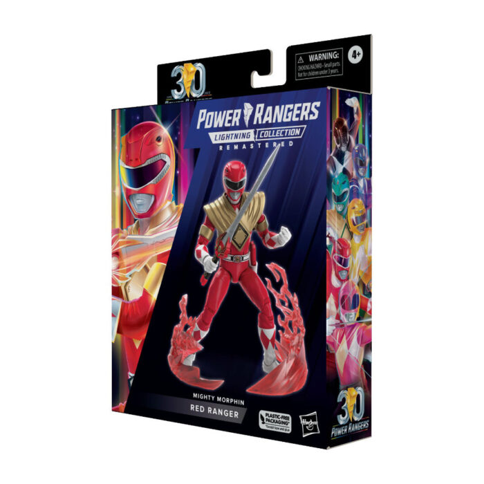 Pink Ranger Mighty Morphin Power Rangers Lightning Collection Remastered (MMPR) Figur von Hasbro