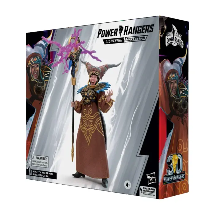 Rita Repulsa Mighty Morphin Power Rangers Lightning Collection (MMPR) Figur von Hasbro