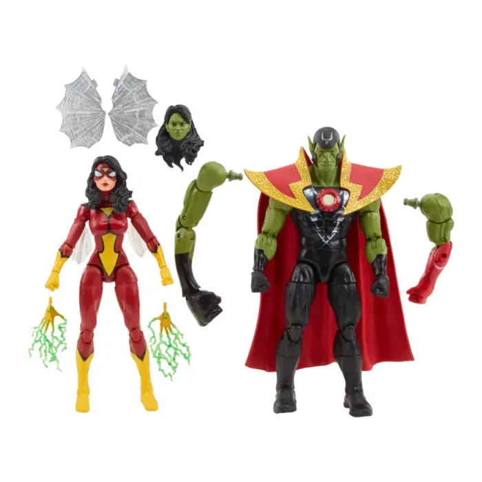 Skrull Queen & Super Skrull Marvel Marvel Legends Series Avengers Beyond Earths Mightiest Figuren 2-Pack von Hasbro