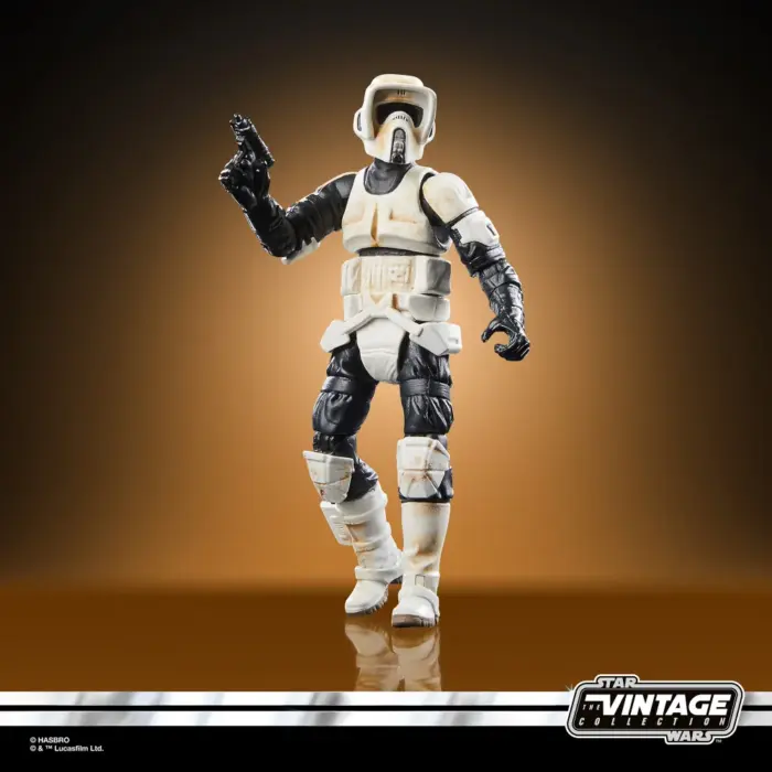 Speeder Bike, Scout Trooper & Grogu Star Wars Vintage Collection (TVC) Figuren Deluxe-Pack von Hasbro aus Star Wars: The Mandalorian