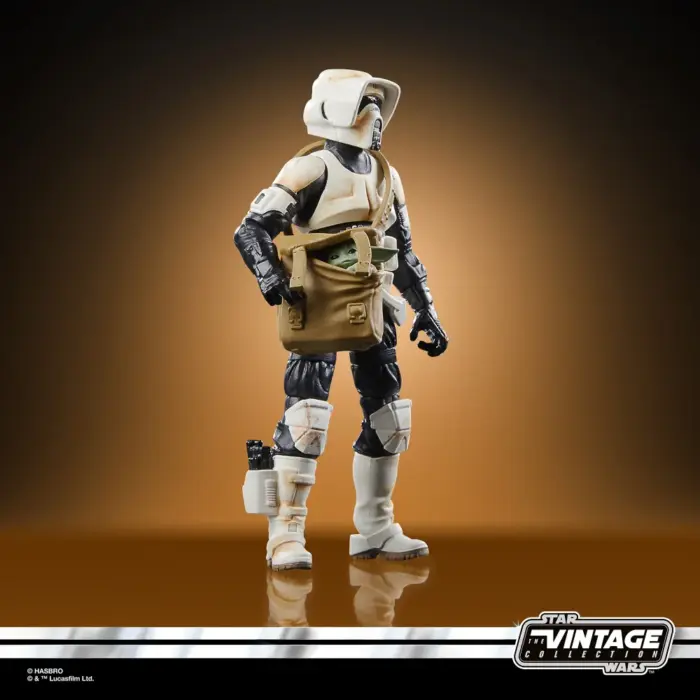 Speeder Bike, Scout Trooper & Grogu Star Wars Vintage Collection (TVC) Figuren Deluxe-Pack von Hasbro aus Star Wars: The Mandalorian