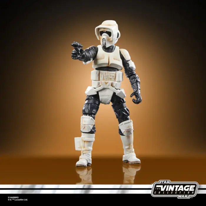 Speeder Bike, Scout Trooper & Grogu Star Wars Vintage Collection (TVC) Figuren Deluxe-Pack von Hasbro aus Star Wars: The Mandalorian
