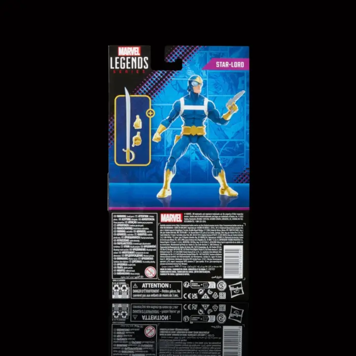 Star-Lord Marvel Legends Series Figur von Hasbro aus den Guardians of the Galaxy Comics