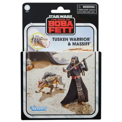 TUSKEN WARRIOR & MASSIFF – Star Wars Vintage Collection – The Book of Boba Fett – Deluxe Pack