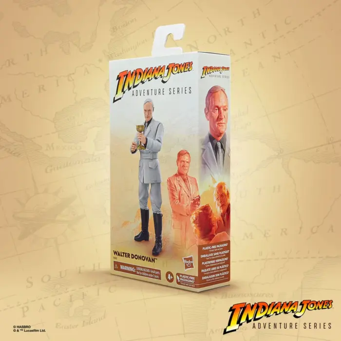 Walter Donovan Adventures Series Figur von Hasbro aus Indiana Jones und der letzte Kreuzzug