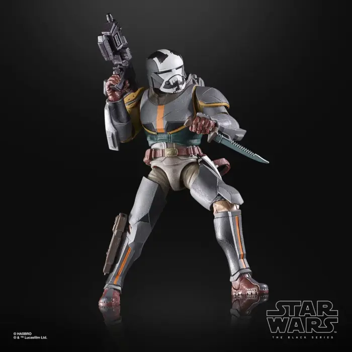 Wrecker (Mercenary Gear) Star Wars Black Series Figur von Hasbro aus Star Wars: The Bad Batch