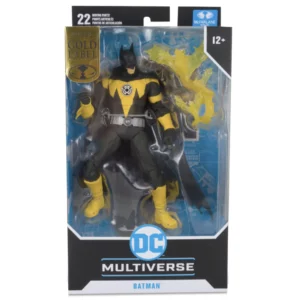 Batman Sinestro Corps DC Multiverse Gold Label Figur von McFarlane Toys