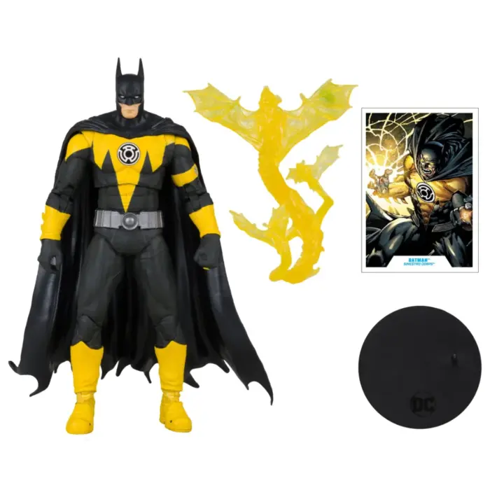 Batman Sinestro Corps DC Multiverse Gold Label Figur von McFarlane Toys