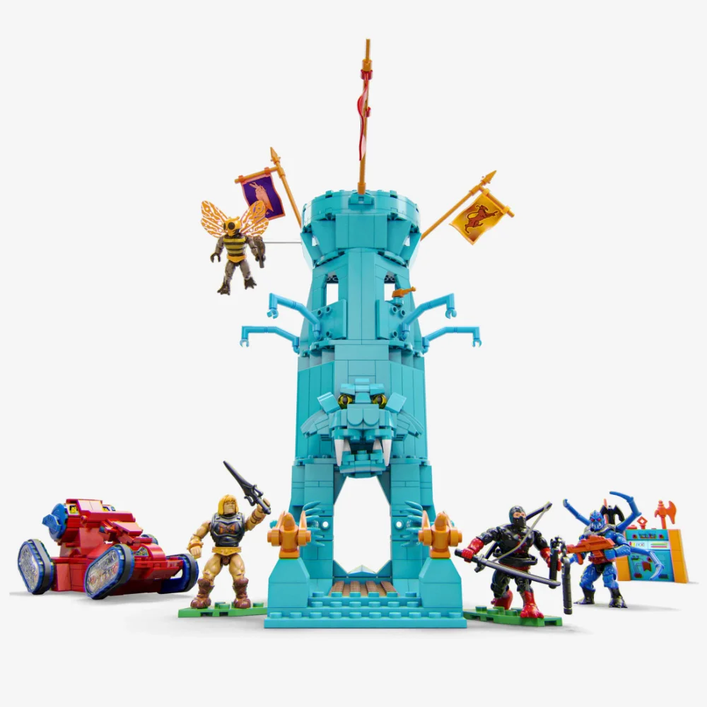 Eternia Battleground Masters of the Universe (MotU) Building-Set von MEGA als Mattel Creations Exclusive