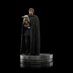 Luke Skywalker & Grogu Star Wars BDS Art Scale 1/10 Statue von Iron Studios aus Star Wars: The Mandalorian