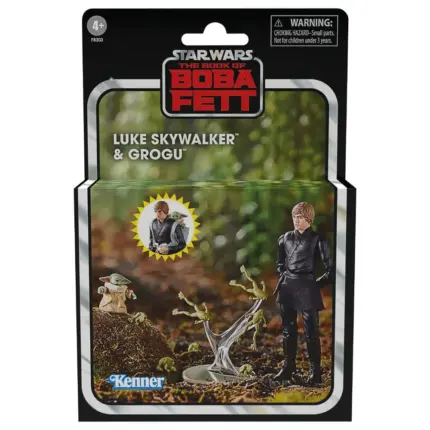 Luke Skywalker & Grogu Star Wars Vintage Collection Figuren Deluxe Pack von Hasbro aus Star Wars: The Book of Boba Fett