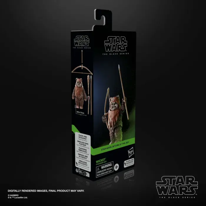 Wicket Star Wars Black Series Figur von Hasbro aus Star Wars: Return of the Jedi (ROTJ)