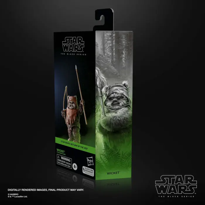 Wicket Star Wars Black Series Figur von Hasbro aus Star Wars: Return of the Jedi (ROTJ)