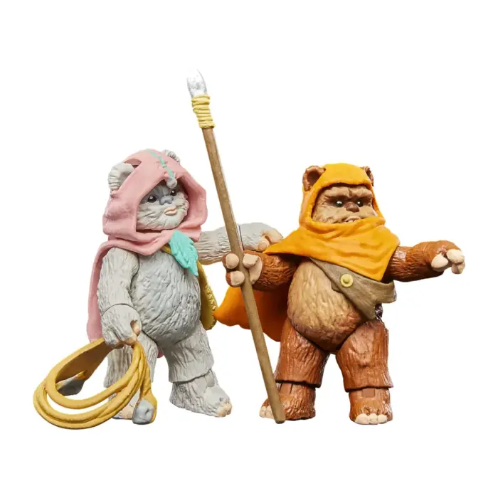 Wicket W. Warrick & Kneesaa Star Wars Vintage Collection Figuren 2-Pack von Hasbro aus Star Wars: Ewoks