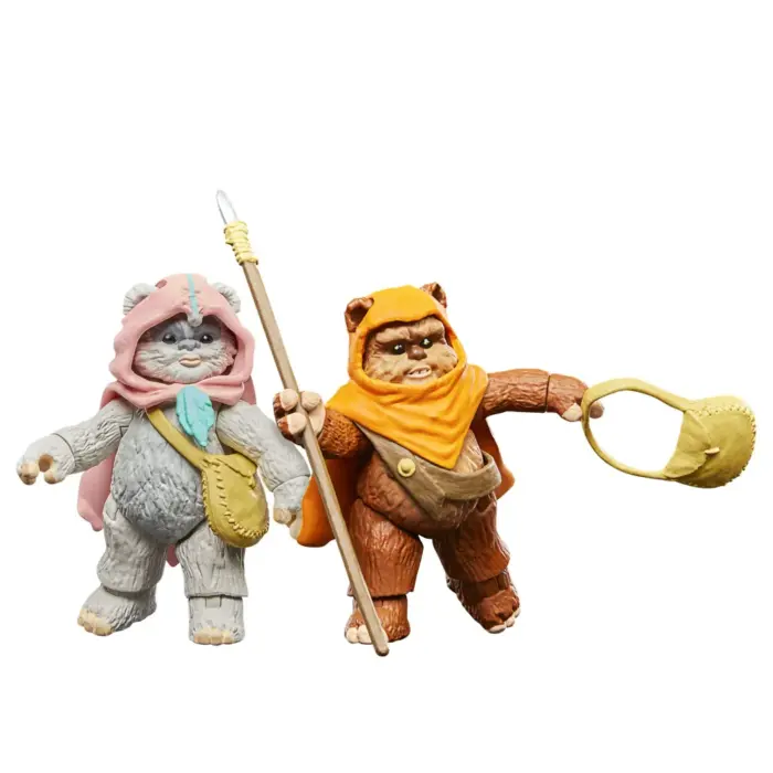 Wicket W. Warrick & Kneesaa Star Wars Vintage Collection Figuren 2-Pack von Hasbro aus Star Wars: Ewoks