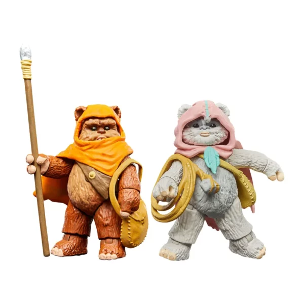 Wicket W. Warrick & Kneesaa Star Wars Vintage Collection Figuren 2-Pack von Hasbro aus Star Wars: Ewoks