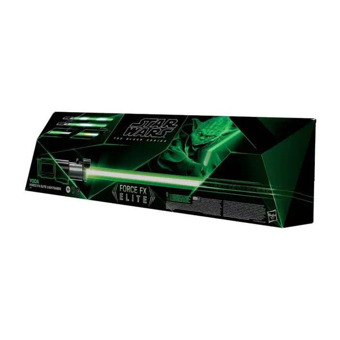 Yoda Lichtschwert Star Wars Black Series Force FX Lightsaber von Hasbro aus Star Wars: The Book of Boba Fett