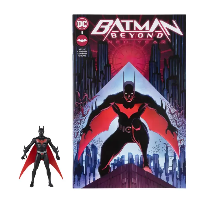 Batman Beyond DC Page Punchers Figur und Comic von McFarlane Toys