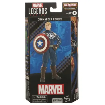 Commander Rogers Marvel Legends Series Figur Build-A-Figure Totally Awesome Hulk Wave von Hasbro