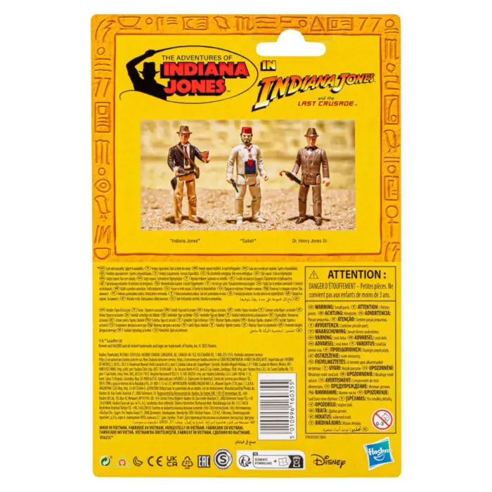 Dr. Henry Jones Senior Retro Collection Figur von Hasbro aus Indiana Jones and the Last Crusade