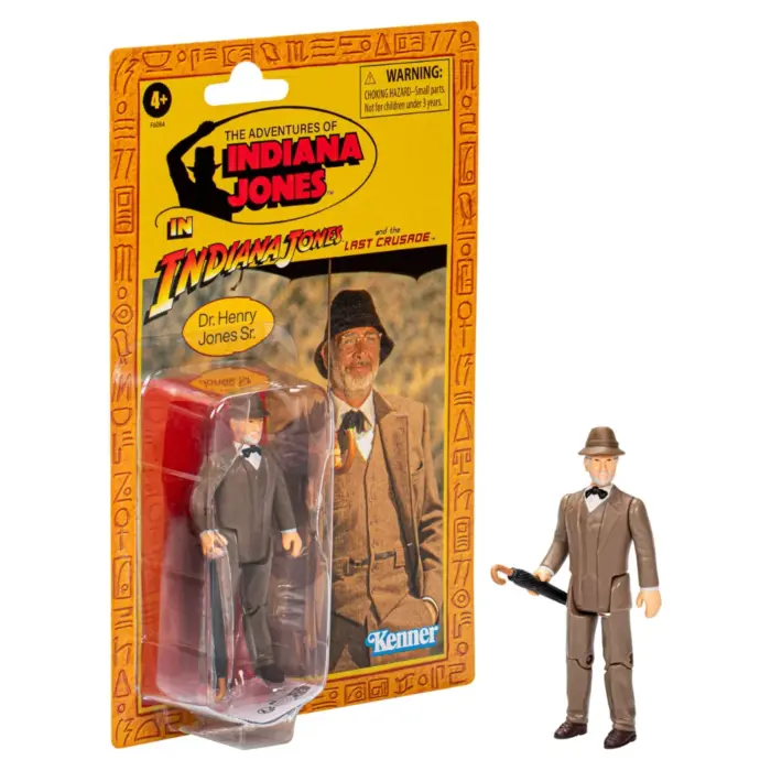 Dr. Henry Jones Senior Retro Collection Figur von Hasbro aus Indiana Jones and the Last Crusade