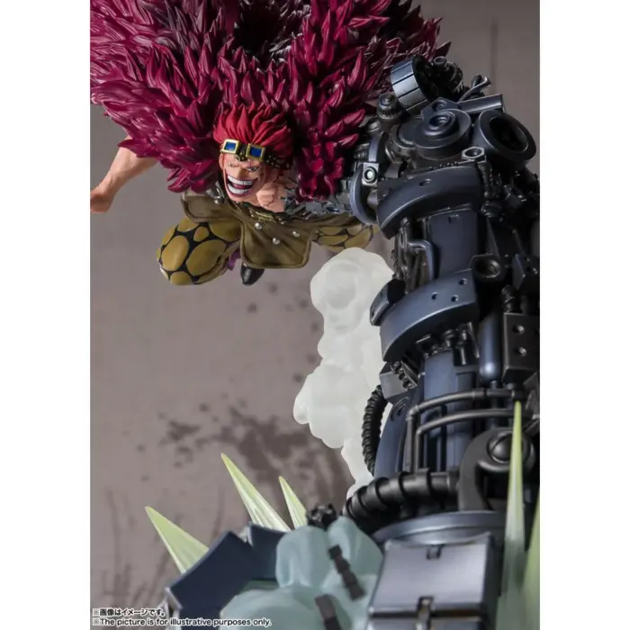 Eustass Kid Battle of Monsters on Onigashima One Piece Figuarts ZERO Extra Battle Figur von Bandai Tamashii Nations