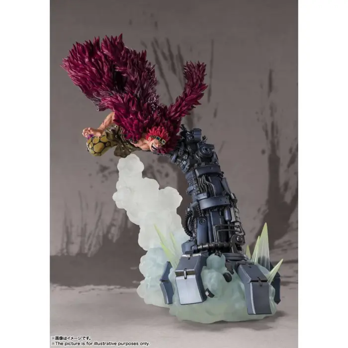 Eustass Kid Battle of Monsters on Onigashima One Piece Figuarts ZERO Extra Battle Figur von Bandai Tamashii Nations