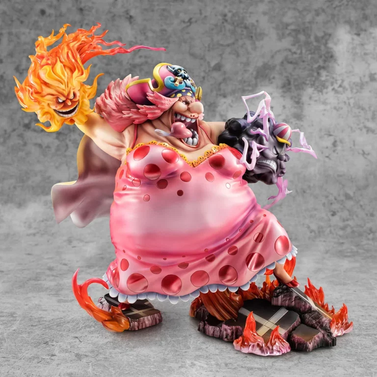 Great Pirate Big Mom Charlotte Linlin One Piece Portrait of Pirates WA-MAXIMUM Figur von MegaHouse