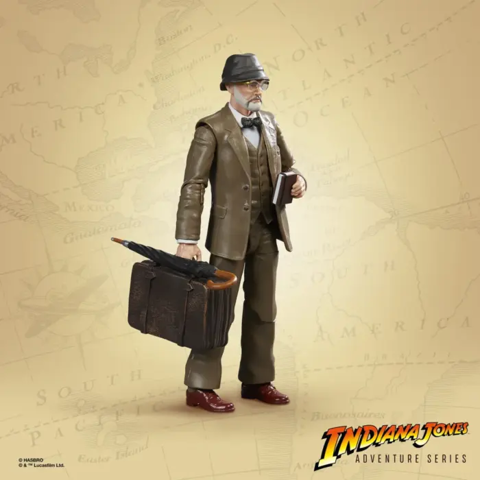 Henry Jones Senior Adventure Series Figur von Hasbro aus Indiana Jones and the Last Crusade