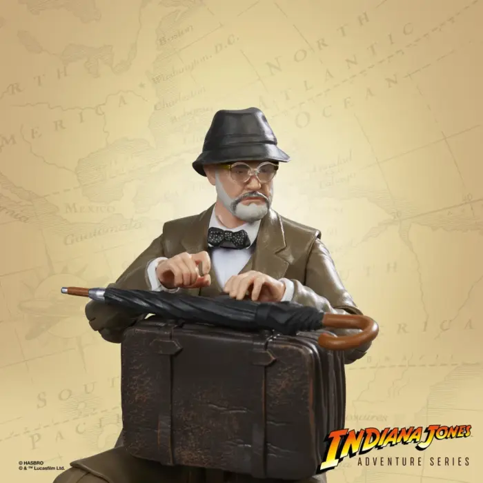 Henry Jones Senior Adventure Series Figur von Hasbro aus Indiana Jones and the Last Crusade