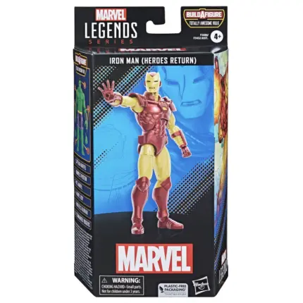 Iron Man (Heroes Return) Marvel Legends Series Figur Build-A-Figure Totally Awesome Hulk Wave von Hasbro