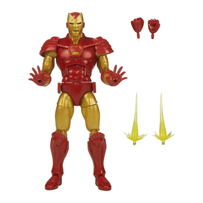 Iron Man (Heroes Return) Marvel Legends Series Figur Build-A-Figure Totally Awesome Hulk Wave von Hasbro
