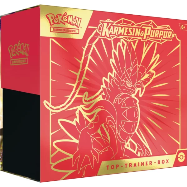 Karmesin & Purpur Top Trainer Box (Deutsche Version) von der The Pokemon Company International