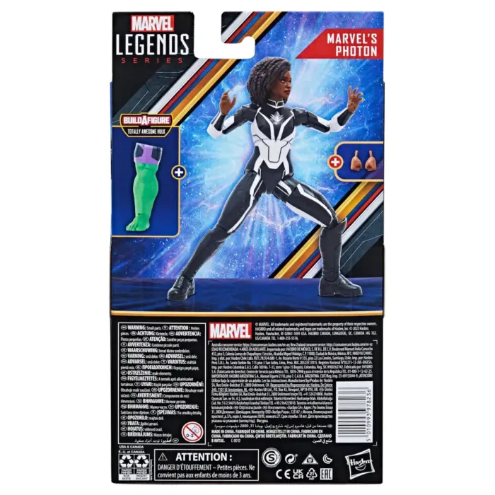 Marvels Photon Marvel Legends Series Figur Build-A-Figure Totally Awesome Hulk Wave von Hasbro aus The Marvels