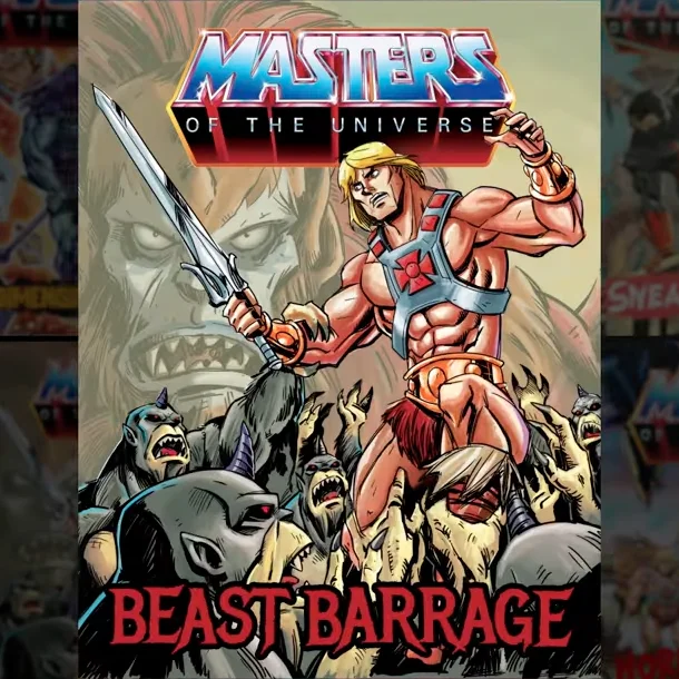 Masters of the Universe Origins (MotU) animierte Mini Comics Beast Barrage Episode #1 von Mattel Creations