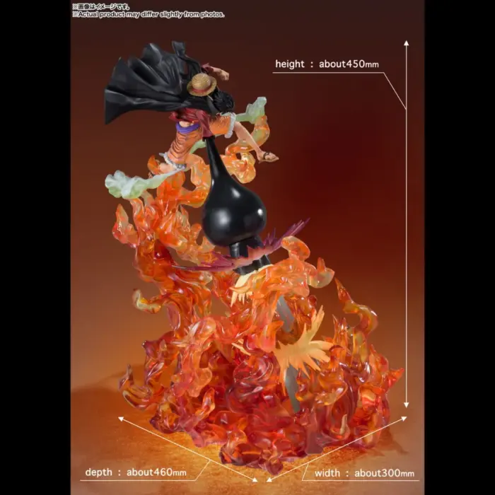 Monkey D. Ruffy (Red Roc) One Piece Figuarts ZERO Extra Battle Figur von Bandai Tamashii Nations