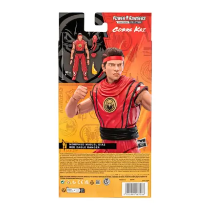 Morphed Miguel Diaz Red Eagle Ranger Power Rangers x Cobra Kai Lightning Collection Figur von Hasbro