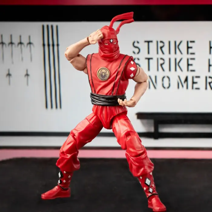 Morphed Miguel Diaz Red Eagle Ranger Power Rangers x Cobra Kai Lightning Collection Figur von Hasbro