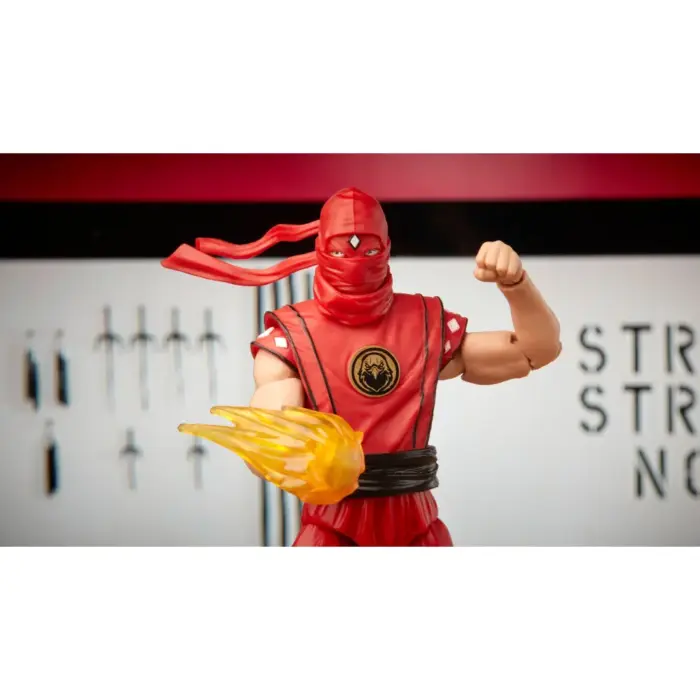 Morphed Miguel Diaz Red Eagle Ranger Power Rangers x Cobra Kai Lightning Collection Figur von Hasbro