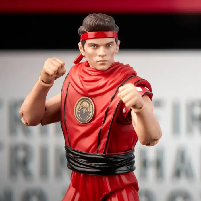Morphed Miguel Diaz Red Eagle Ranger Power Rangers x Cobra Kai Lightning Collection Figur von Hasbro