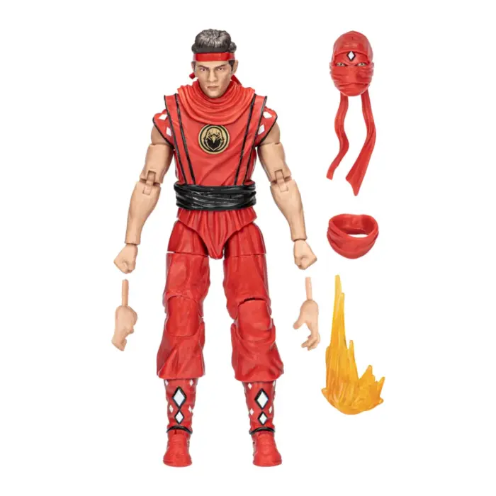 Morphed Miguel Diaz Red Eagle Ranger Power Rangers x Cobra Kai Lightning Collection Figur von Hasbro