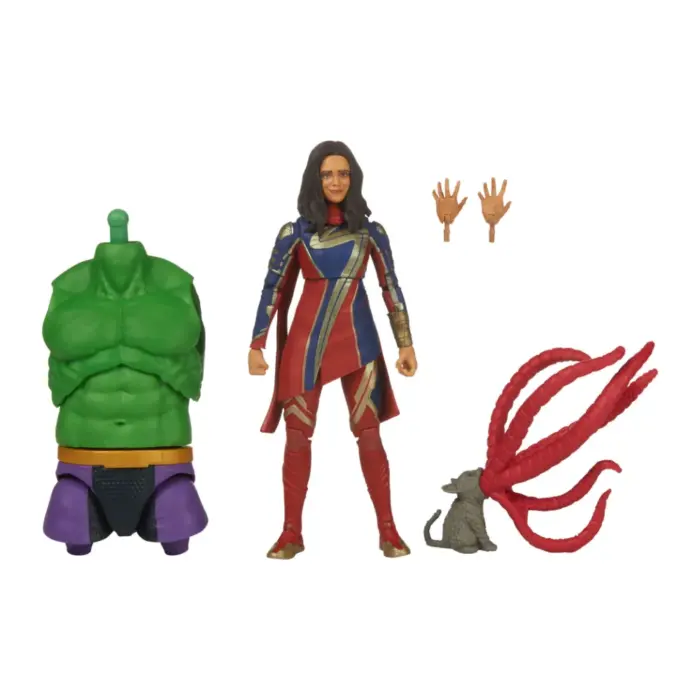 Ms. Marvel Marvel Legends Series Figur Build-A-Figure Totally Awesome Hulk Wave von Hasbro aus The Marvels