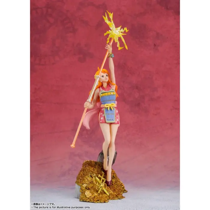 Nami One Piece FiguartsZERO WT100 Daikaizoku Hyakkei Figur von Bandai Tamashii Nations