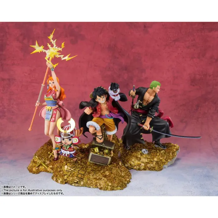 Nami One Piece FiguartsZERO WT100 Daikaizoku Hyakkei Figur von Bandai Tamashii Nations
