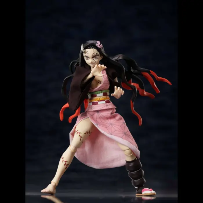 Nezuko Kamado Demon Form Advancing Version Demon Slayer Kimetsu no Yaiba BUZZmod Figur von Aniplex